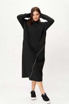 Платье SOVA 11255 черный - фото 2