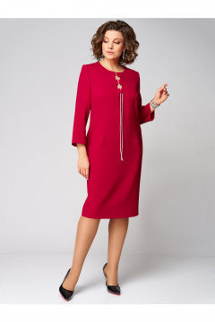 Платье Мишель стиль 1319 винный - фото 3