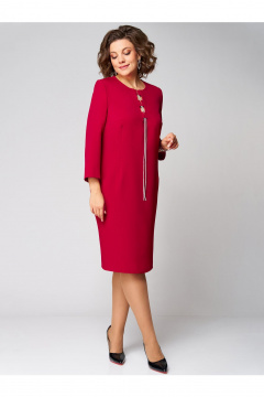 Платье Мишель стиль 1319 винный - фото 2