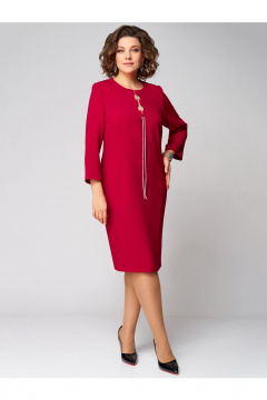 Платье Мишель стиль 1319 винный - фото 1