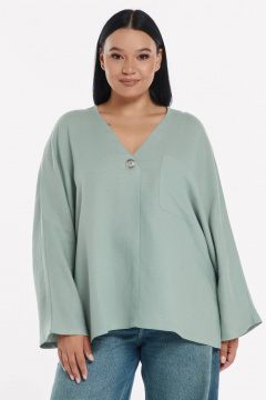 Рубашка SHLOMO 1-5 бирюзовый - фото 1