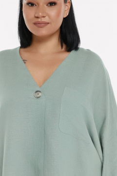 Рубашка SHLOMO 1-5 бирюзовый - фото 2