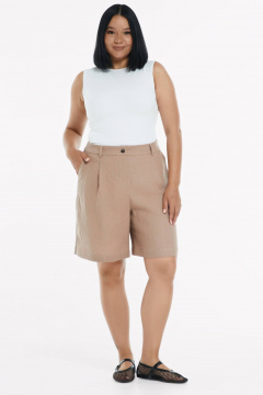Шорты SHLOMO 5-4 бежевый - фото 3