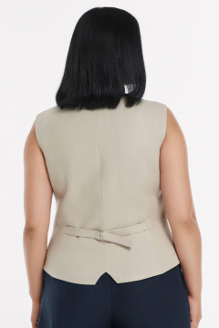 Жилет SHLOMO 6-11 бежевый - фото 3