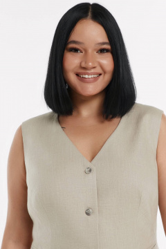 Жилет SHLOMO 6-11 бежевый - фото 2