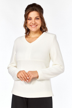 Джемпер Элль-стиль 2410а молочный - фото 4