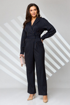 Комбинезон Le Collect 464 темно-синий - фото 4