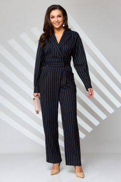 Комбинезон Le Collect 464 темно-синий - фото 3