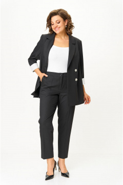 Брюки, жакет VIA-Mod 655 черный - фото 1