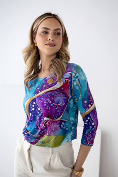 Блуза Nika.PL 010129 морская гавань - фото 2