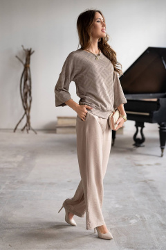 Блуза Nika.PL 0304401 какао - фото 3