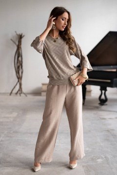 Блуза Nika.PL 0304401 какао - фото 2