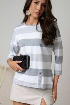 Джемпер Nika.PL 030714 молочно-серый - фото 1