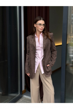 Жакет THE.WOMAN 0348 мокко - фото 4