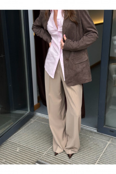 Жакет THE.WOMAN 0348 мокко - фото 1