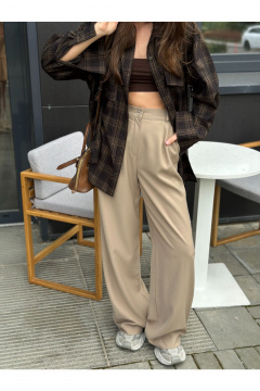 Рубашка THE.WOMAN 0349 коричневый - фото 4