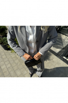 Жакет THE.WOMAN 0346 серый - фото 2