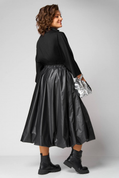Блуза, юбка Anastasia 1283 черный - фото 4