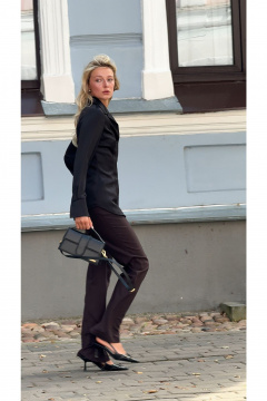 Блуза THE.WOMAN 0347 черный - фото 1