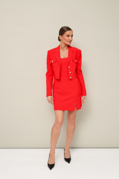 Жакет полуприлегающего силуэта с платьем мини PUR PUR 11-313 - фото 1