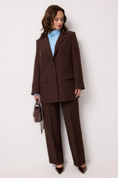 Брюки, джемпер, жакет Твой имидж 2235 шоколад - фото 1