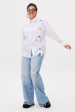 Рубашка Anelli 1674 белоснежный_шарм - фото 4