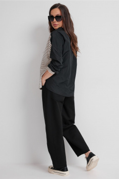 Брюки, джемпер Магия моды 2640 бежево-черный - фото 4