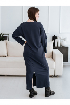 Платье BUNABOUTIQUE 21040 серый - фото 5