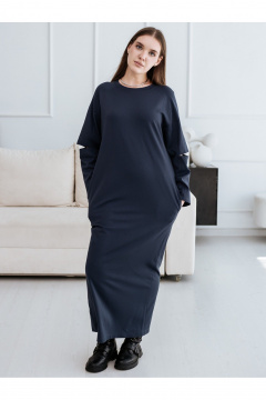 Платье BUNABOUTIQUE 21040 серый - фото 4