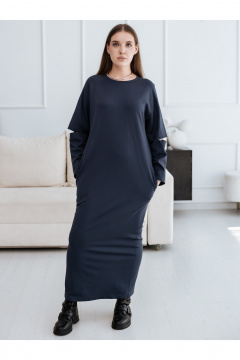 Платье BUNABOUTIQUE 21040 серый - фото 3