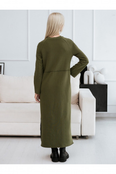 Платье BUNABOUTIQUE 21112 хаки - фото 5