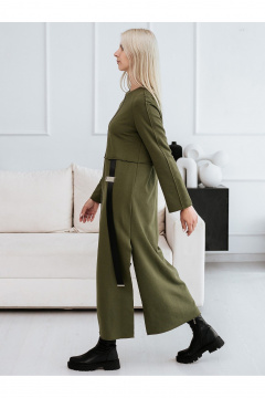 Платье BUNABOUTIQUE 21112 хаки - фото 4