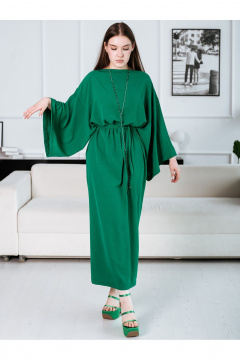 Платье BUNABOUTIQUE 21201 зеленый - фото 4