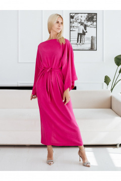 Платье BUNABOUTIQUE 21203 фуксия - фото 4