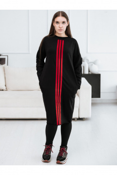 Платье BUNABOUTIQUE 21251 черный - фото 3