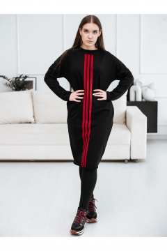 Платье BUNABOUTIQUE 21251 черный - фото 1