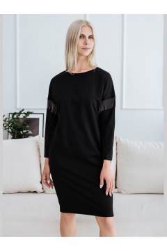 Платье BUNABOUTIQUE 2126 черный - фото 4