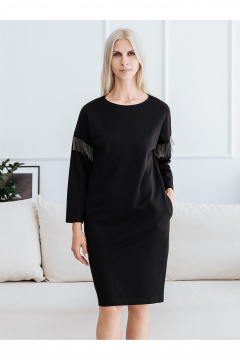 Платье BUNABOUTIQUE 2126 черный - фото 2