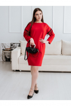 Платье BUNABOUTIQUE 21263 красный - фото 3