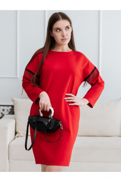 Платье BUNABOUTIQUE 21263 красный - фото 2