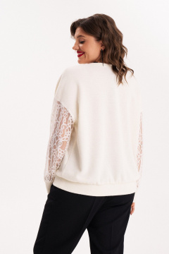 Джемпер Almirastyle 388/1 белый - фото 5