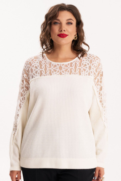 Джемпер Almirastyle 389 белый - фото 2