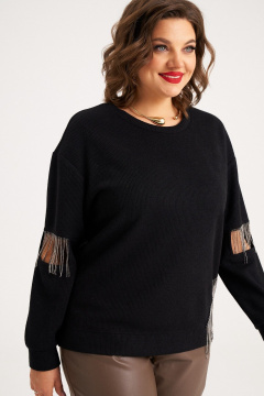 Джемпер Almirastyle 390 черный - фото 4