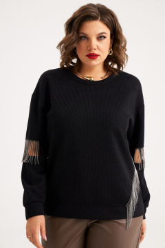 Джемпер Almirastyle 390 черный - фото 1