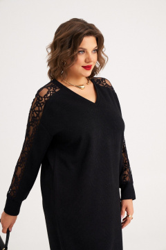 Платье Almirastyle 395 черный - фото 4