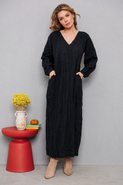 Платье АМУЛЕТ 9904 чёрный - фото 1