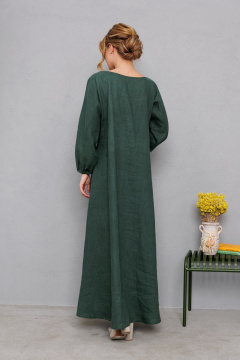 Платье АМУЛЕТ 9911 изумруд - фото 2