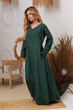 Платье АМУЛЕТ 9917 изумруд - фото 2