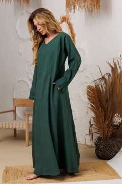 Платье АМУЛЕТ 9917 изумруд - фото 1