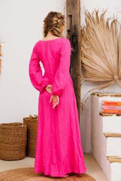 Платье АМУЛЕТ 9924 фуксия - фото 4